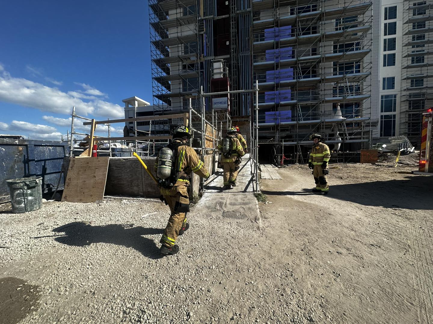 Image 8 of 13 in gallery section. Image title is Structure Fire.