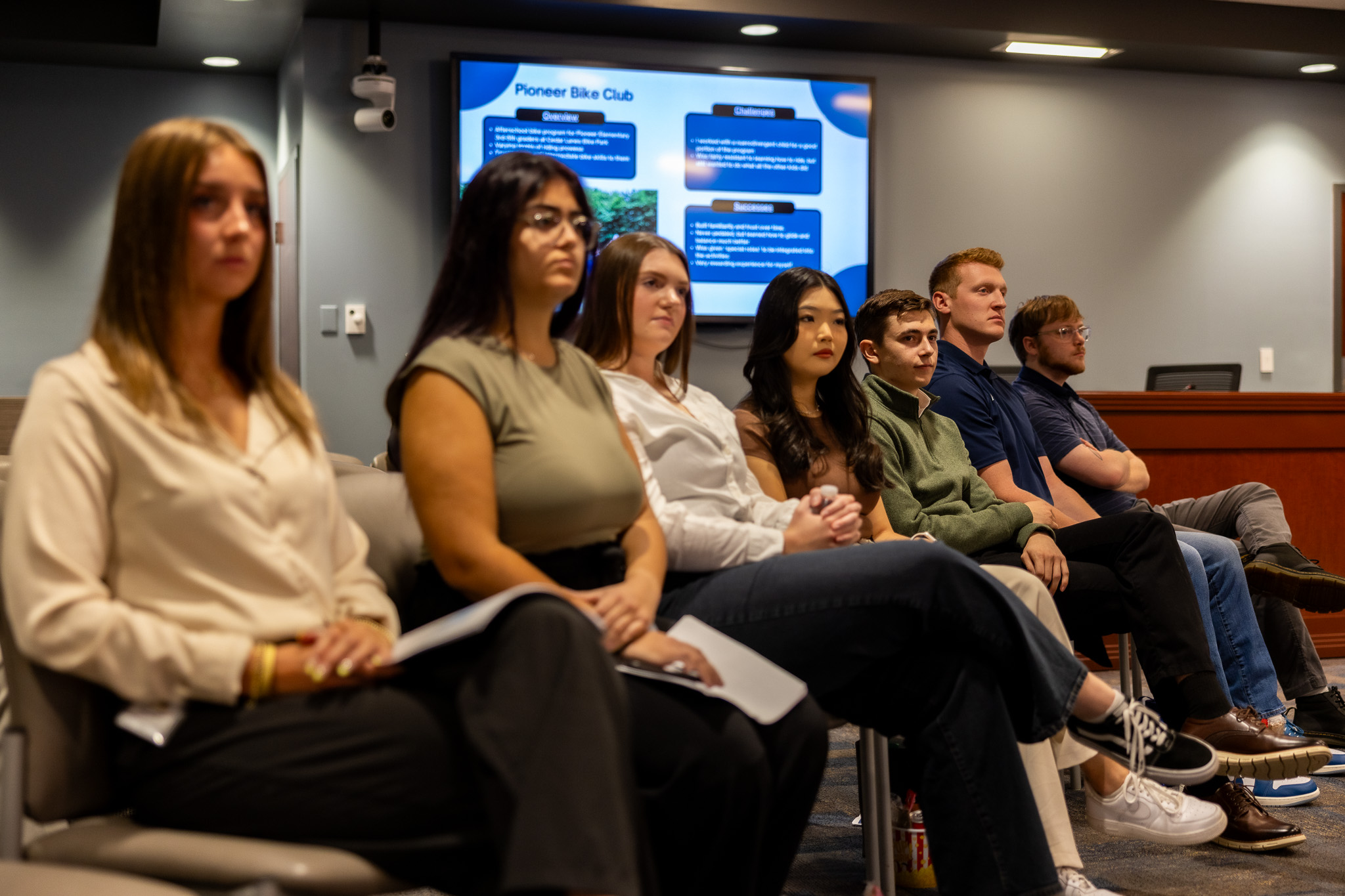 Image 6 of 24 in gallery section. Image title is 2024 Intern Presentations .