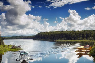 Image 4 of 34 in gallery section. Image title is Landscape - Fish Lake_edited.