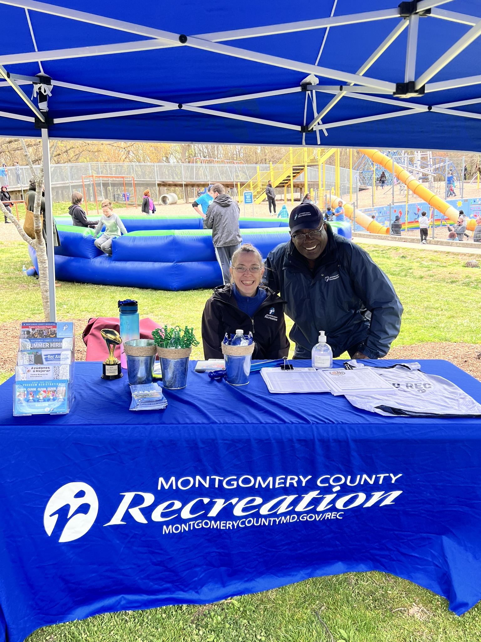 Image 8 of 9 in gallery section. Image title is TR Staff Tabling.