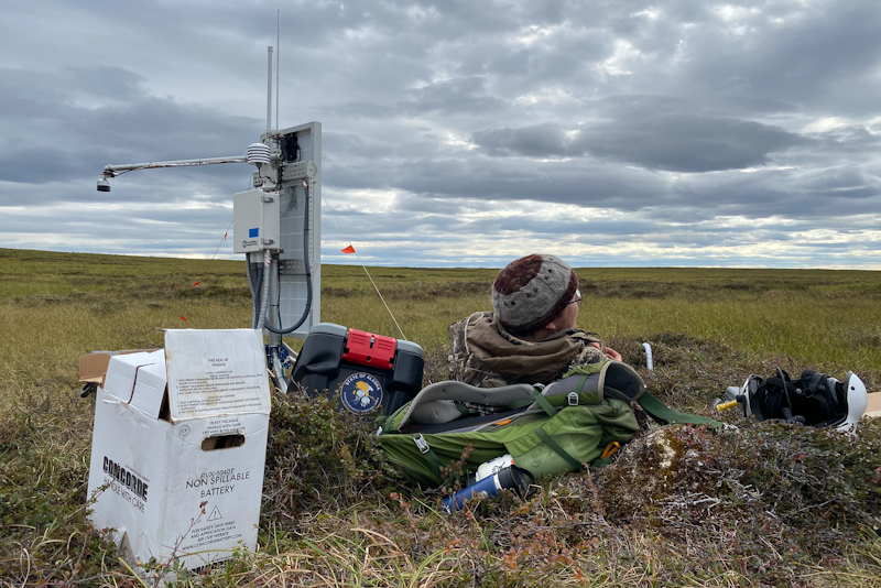 Image 13 of 28 in gallery section. Image title is ar2022_ASTAR_waiting_for_helicopter_edited.