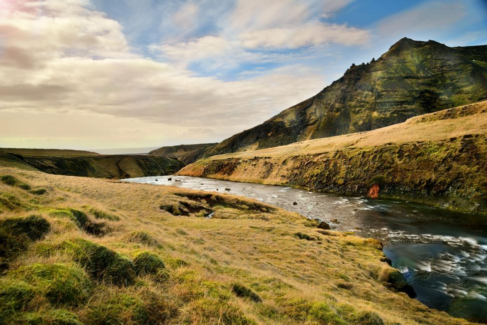 Image 6 of 7 in gallery section. Image title is river-and-mountains- - Copy.