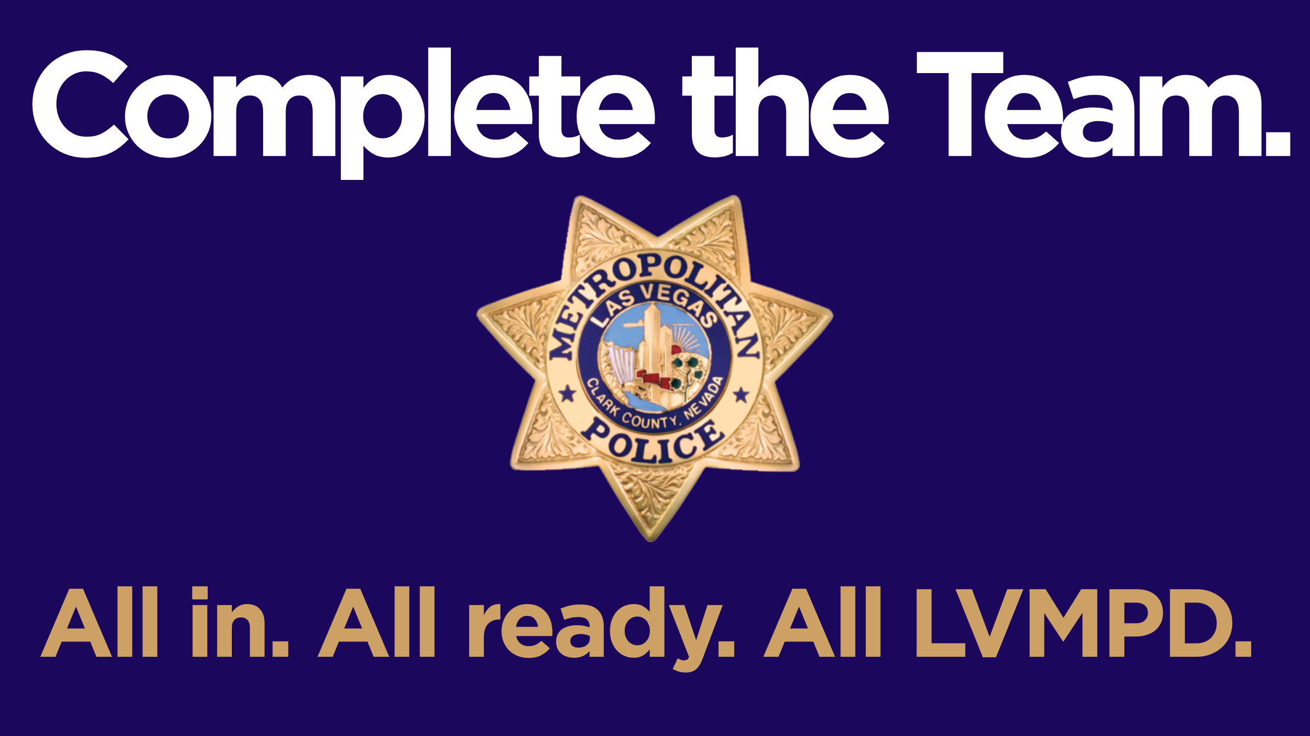 LVMPD Recruitmentbackground