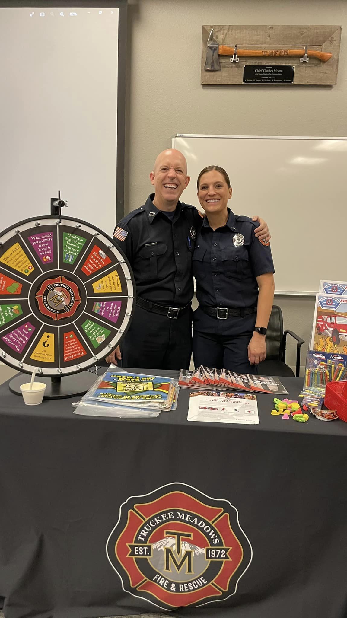 Image 13 of 14 in gallery section. Image title is Fire Prevention Event.