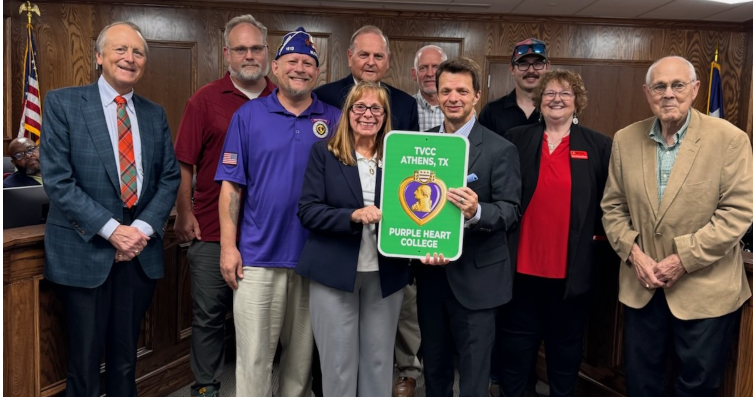 TVCC Named A Purple Heart College