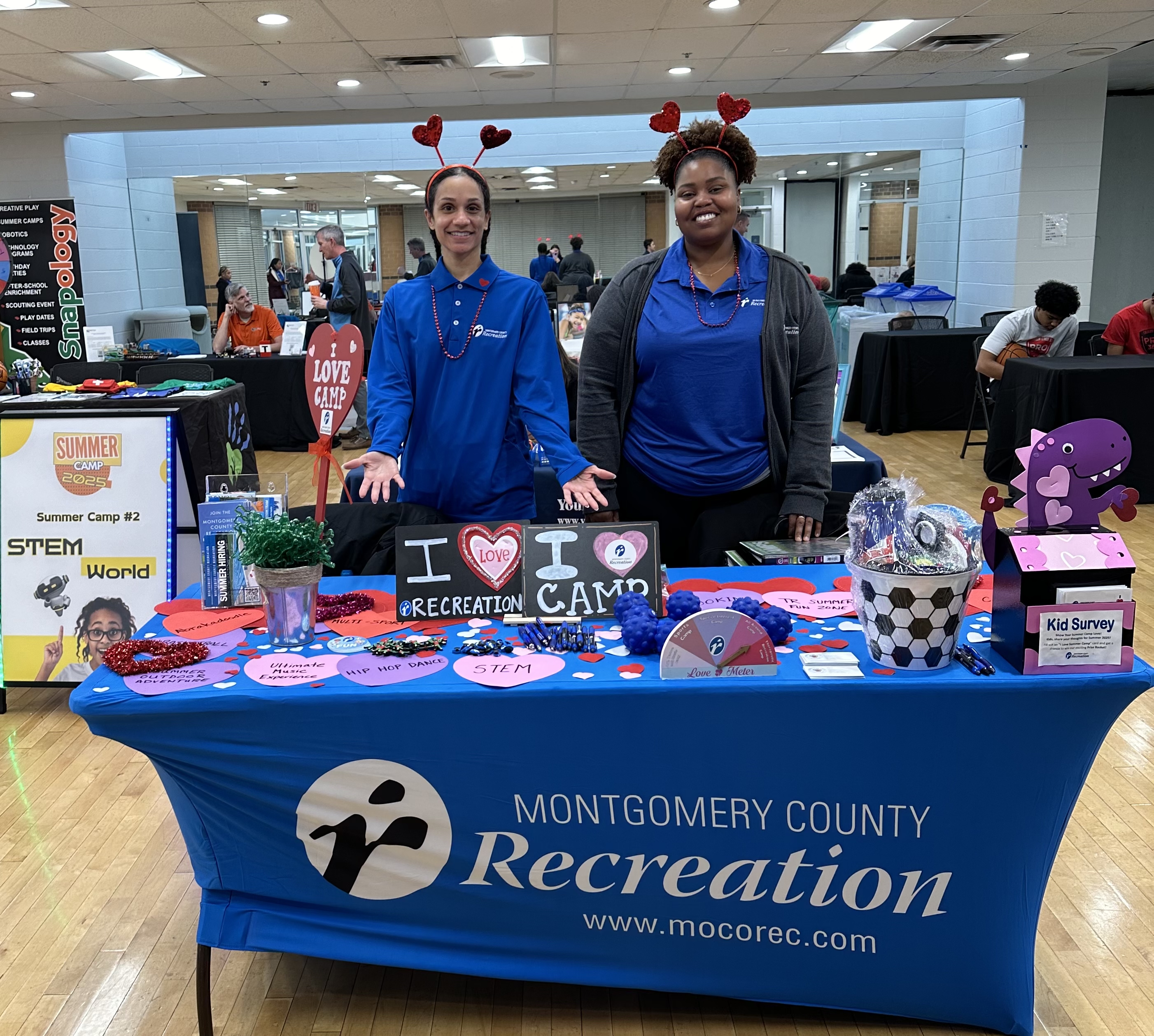 Image 1 of 9 in gallery section. Image title is Camp Fair.