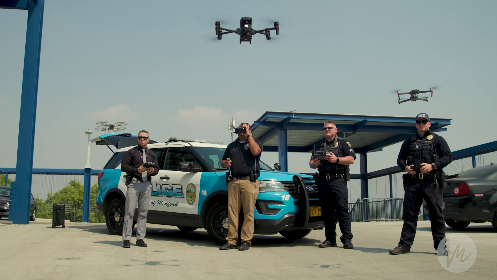 Image 4 of 23 in gallery section. Image title is 082923 Drone Team Picture.