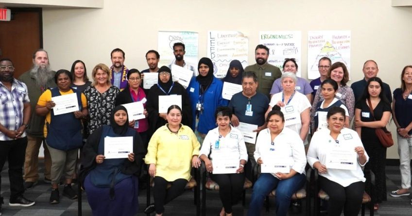 Green Janitor Health Certification program celebrates graduates