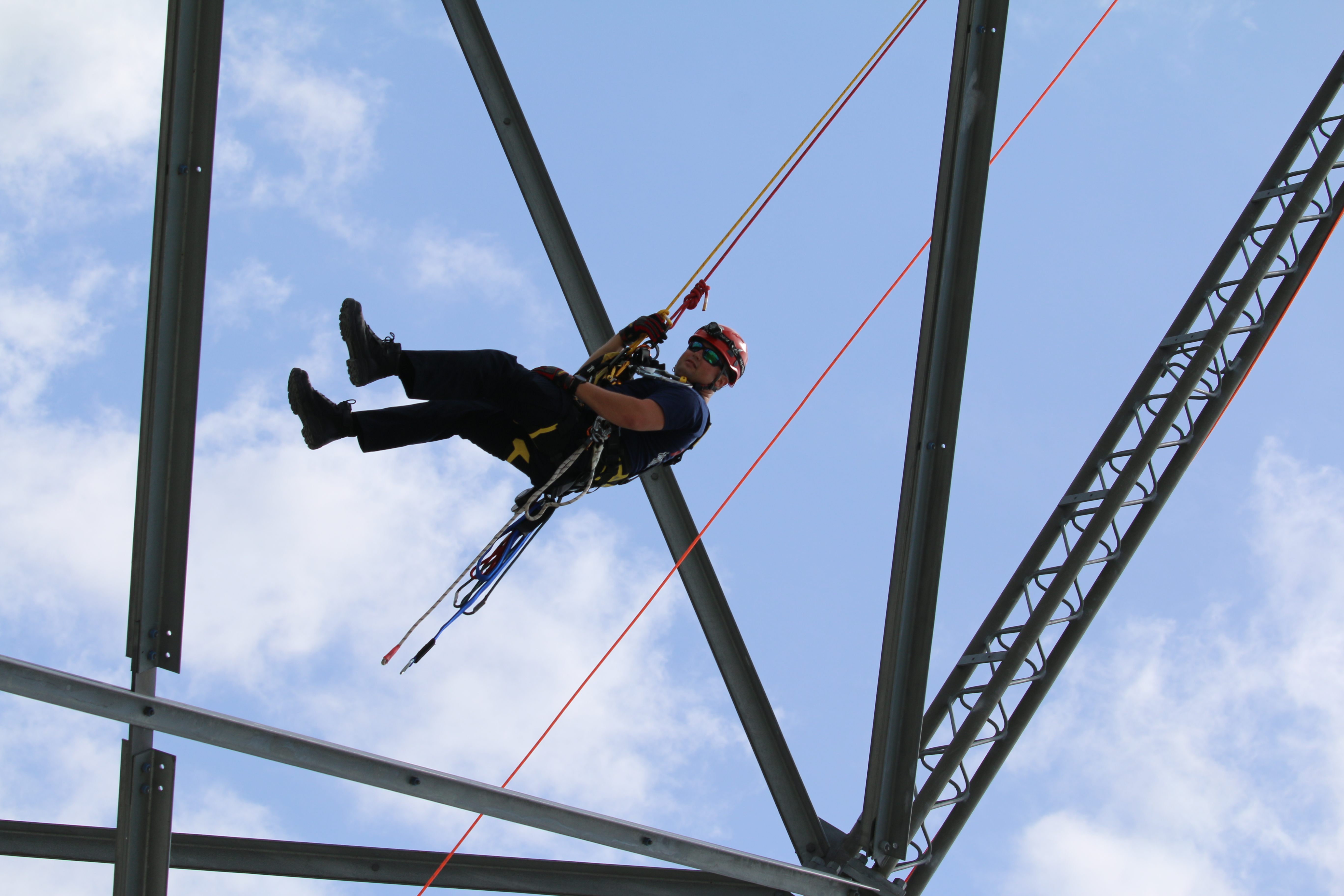 Image 1 of 16 in gallery section. Image title is Tower Training.
