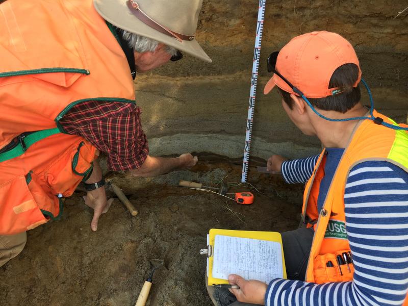 Image 27 of 28 in gallery section. Image title is AVO Tephra Lab Geology1533075800.