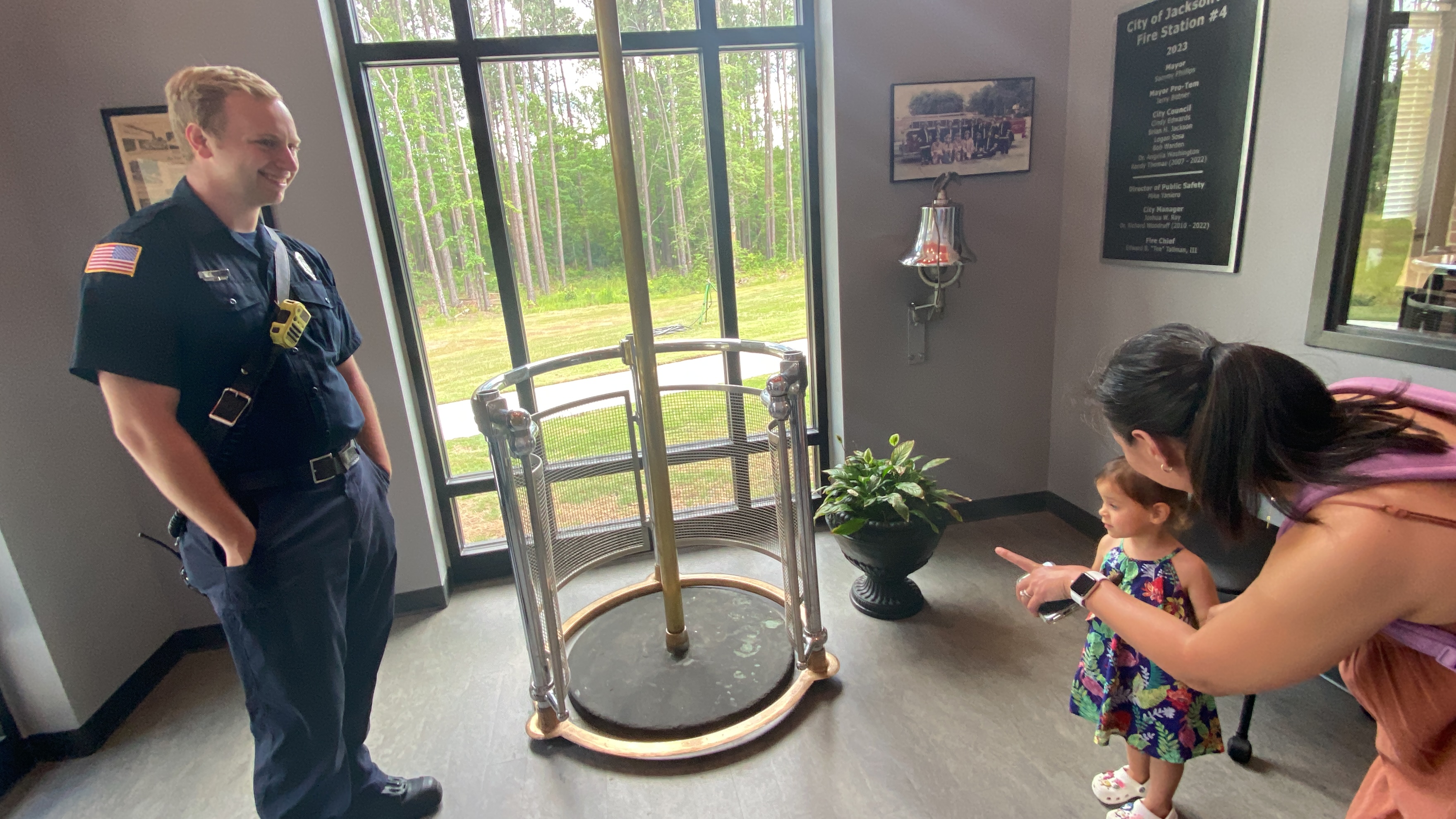 Image 3 of 16 in gallery section. Image title is Fire Station 4 Grand Opening.