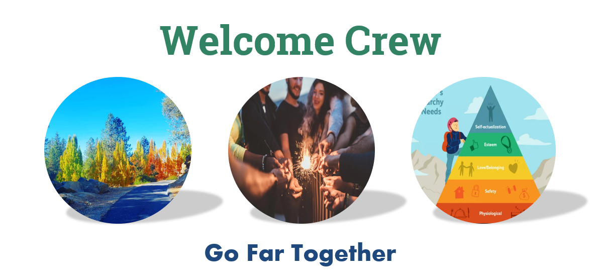 Image 1 of 5 in gallery section. Image title is Welcome Crew 1.