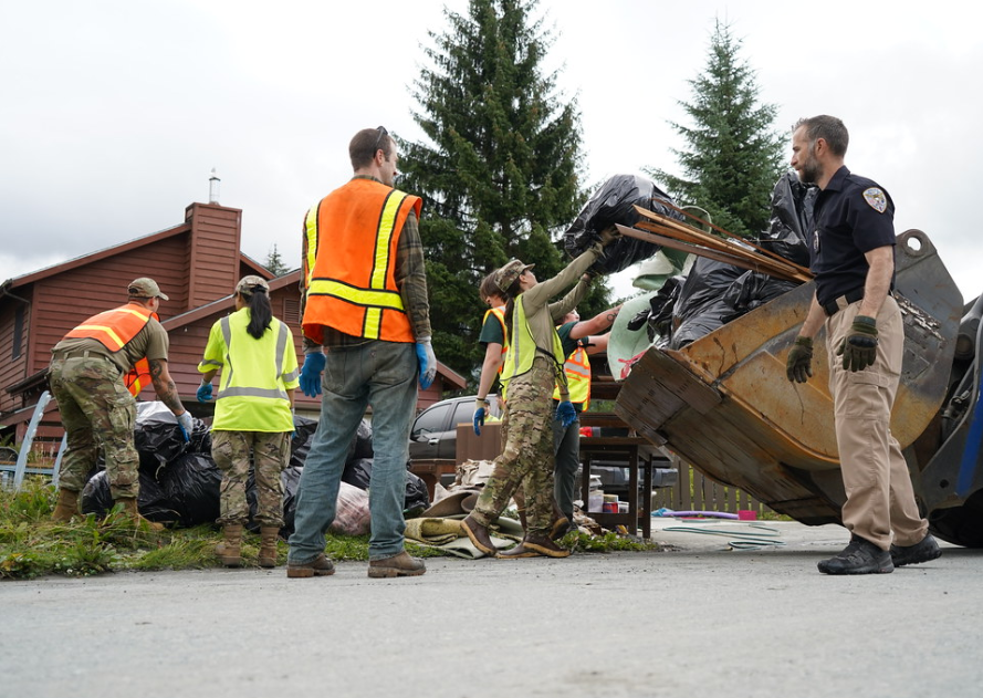 Image 5 of 9 in gallery section. Image title is Juneau Disaster 5.