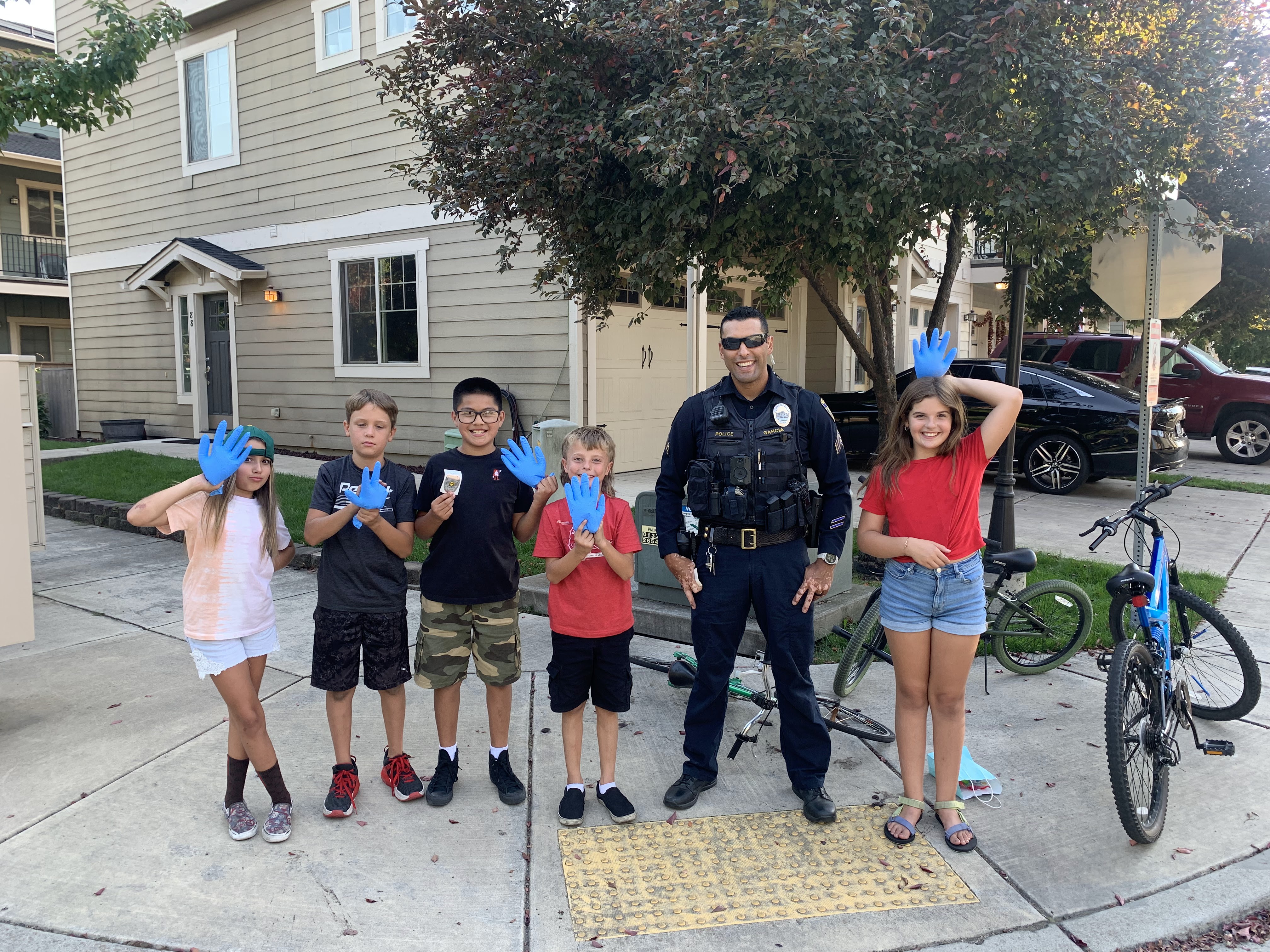 Image 17 of 23 in gallery section. Image title is 091023 Garcia doing community outreach.