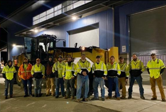 Item 5 of 6 in gallery section. Title is Public Works Crew.