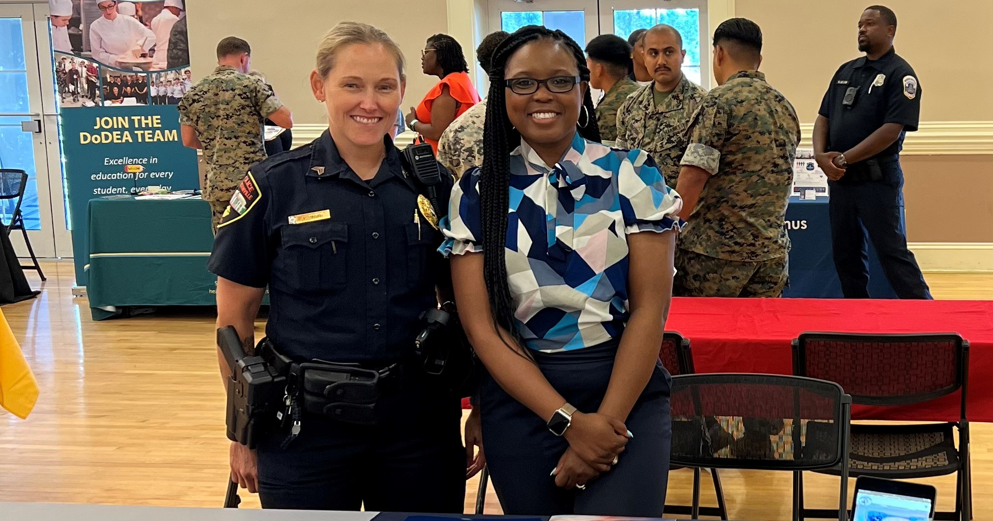 Camp Lejeune Career Expo: First Responders