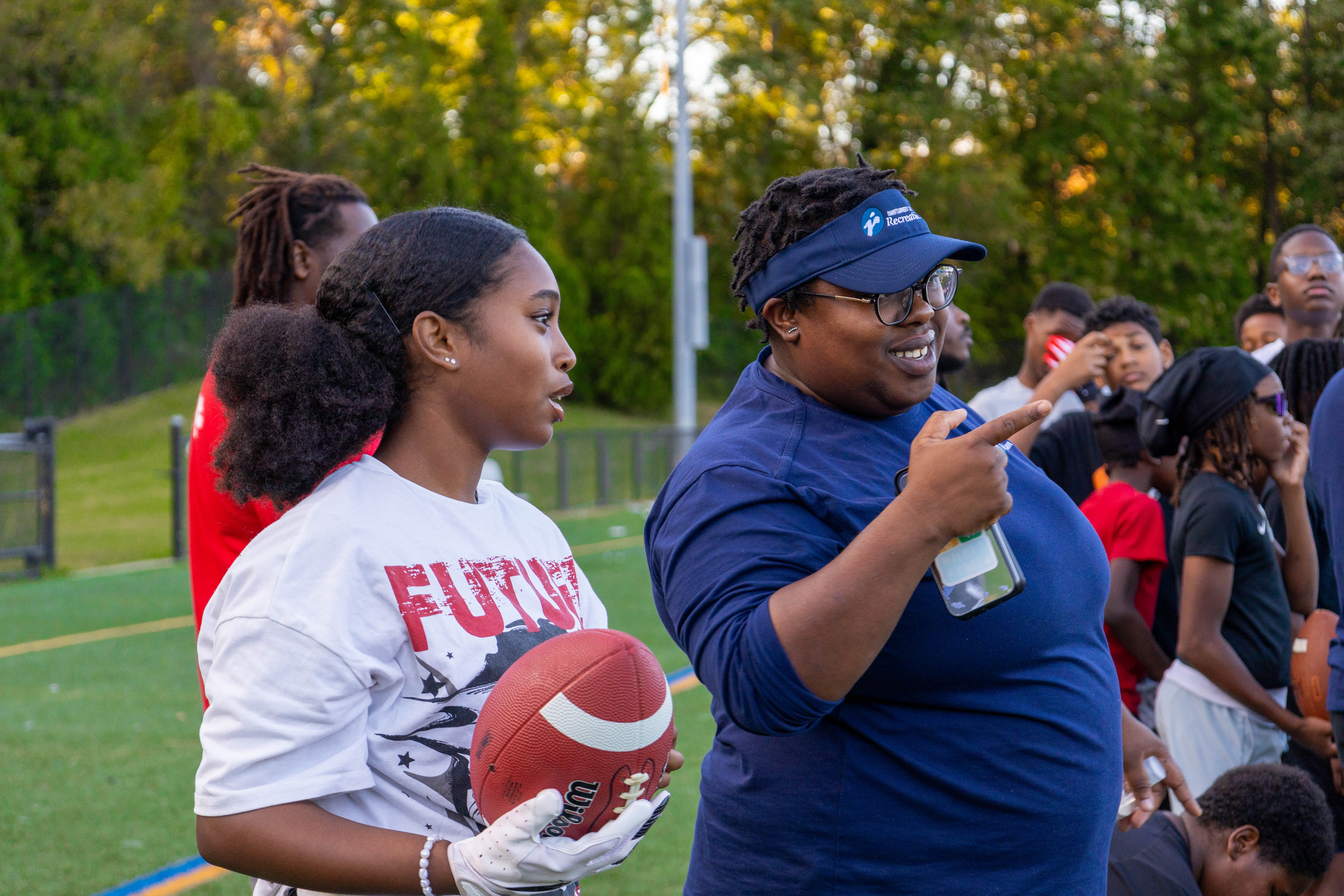 Image 7 of 9 in gallery section. Image title is Youth Development, Under the Lights 2.