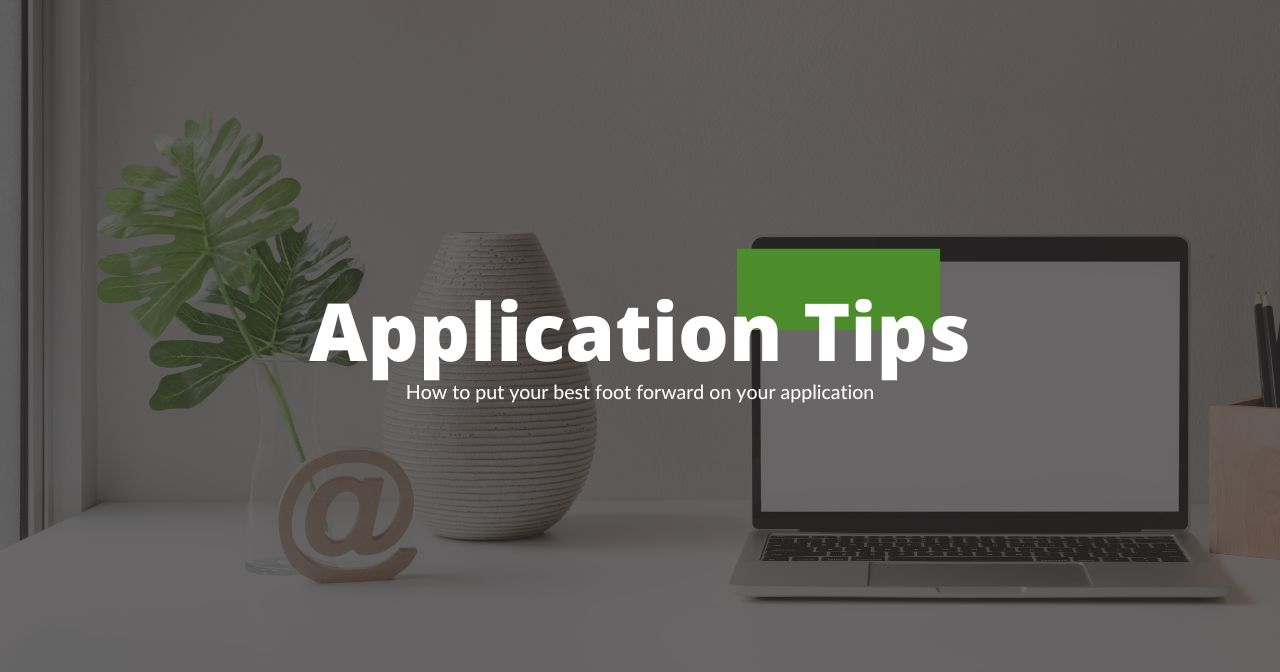Application Tips