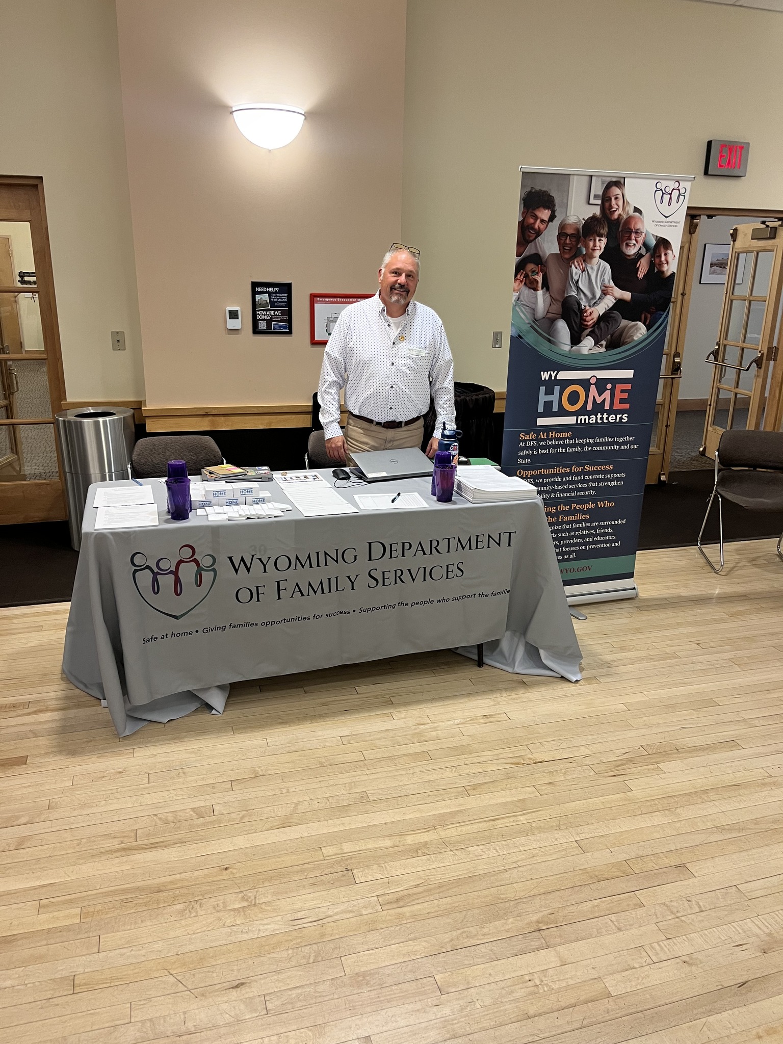 Image 1 of 6 in gallery section. Image title is Career Fair.