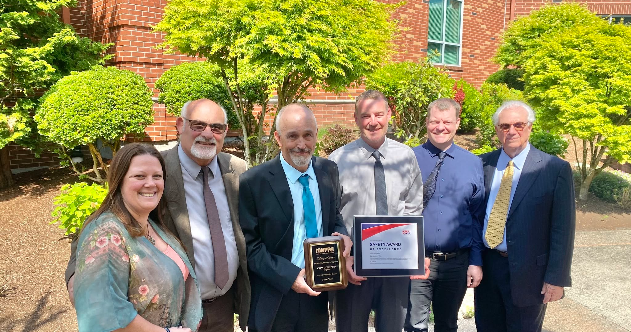 Cowlitz PUD Honored with National Awards for Outstanding Safety Practices