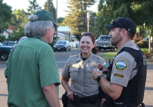 Image 2 of 18 in gallery section. Image title is National Night Out Sheriff.