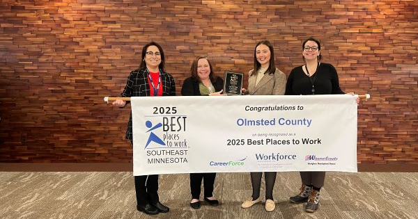 Olmsted County named one of southeast Minnesota's Best Places to Work!