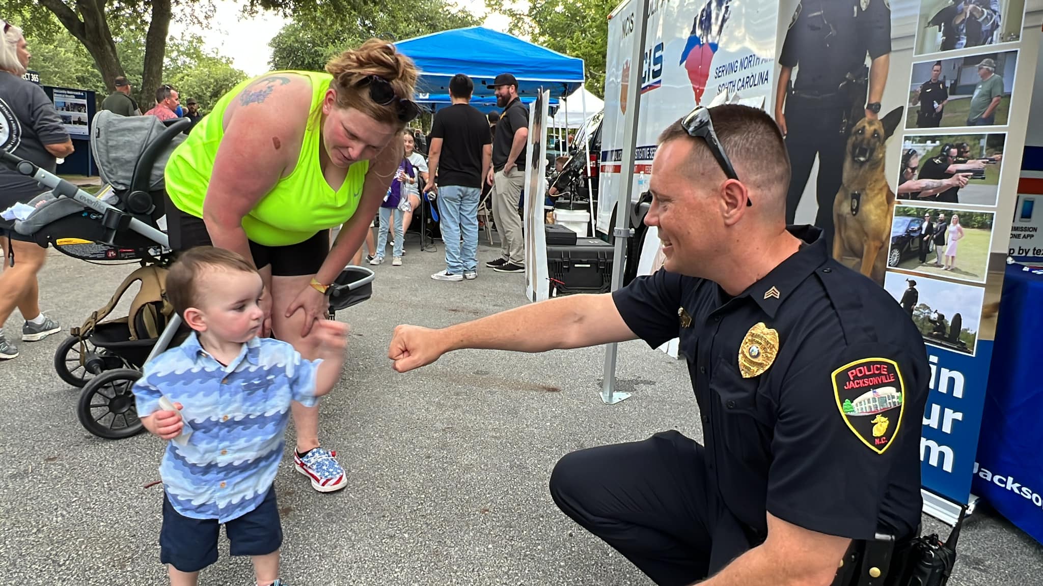 Image 7 of 9 in gallery section. Image title is National Night Out.