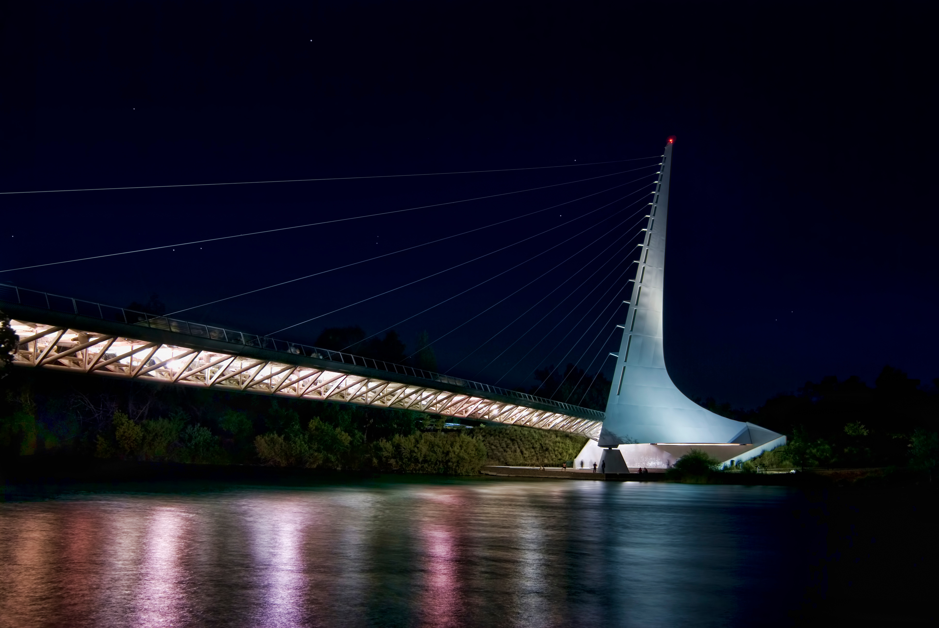 Image 4 of 9 in gallery section. Image title is Sundial Night.