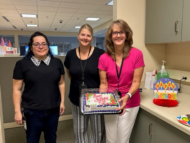 Image 13 of 16 in gallery section. Image title is Celebrating Bdays.