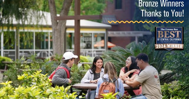 Fresno Pacific University wins bronze in Best of Central California