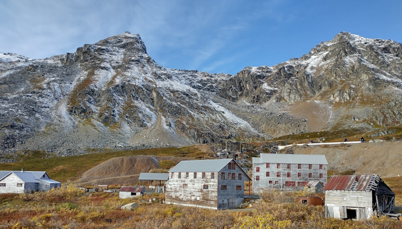 Image 3 of 34 in gallery section. Image title is Independence Mine Historical Site - fall_edited.