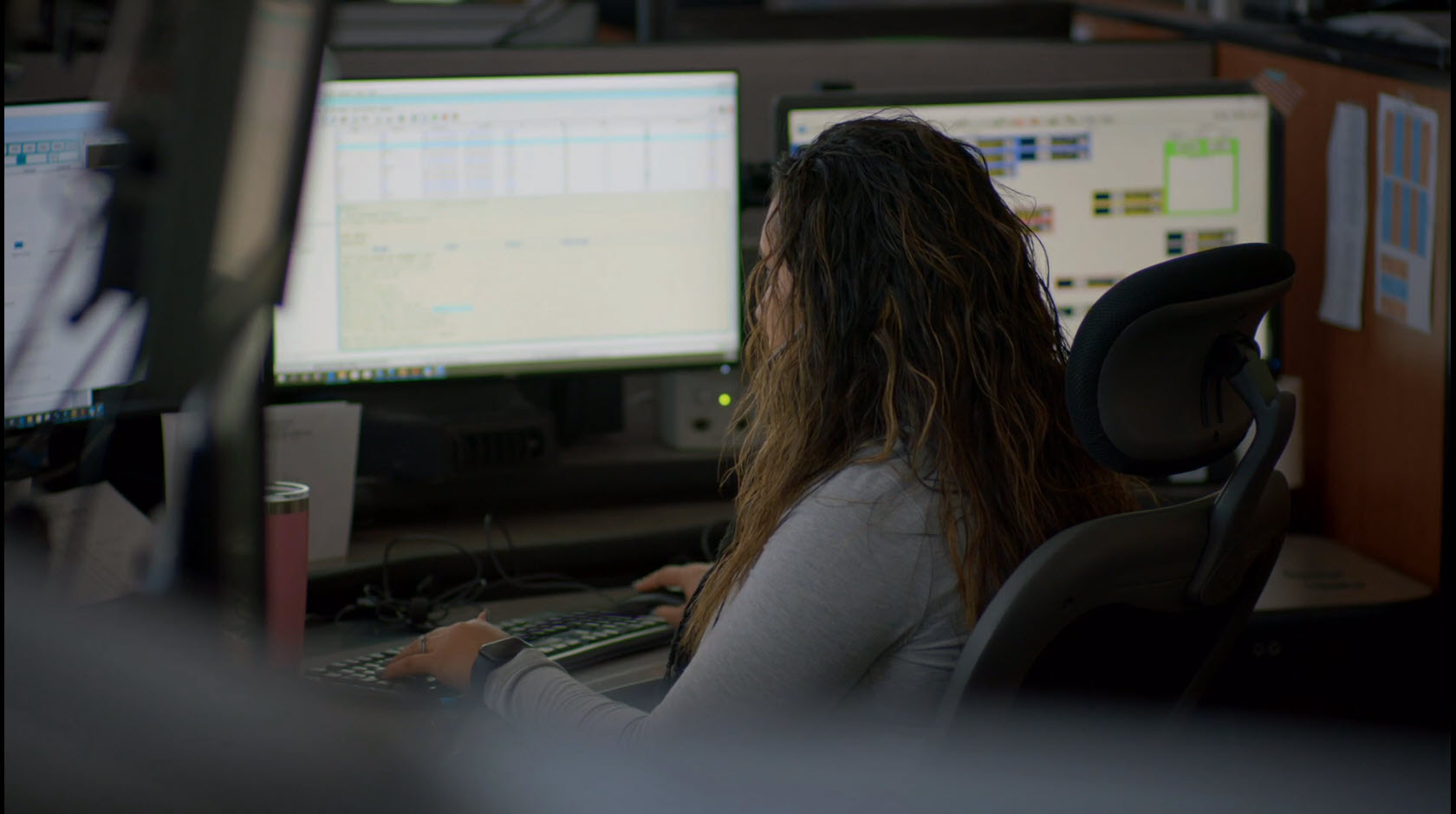 Image 5 of 14 in gallery section. Image title is Dispatcher Working.