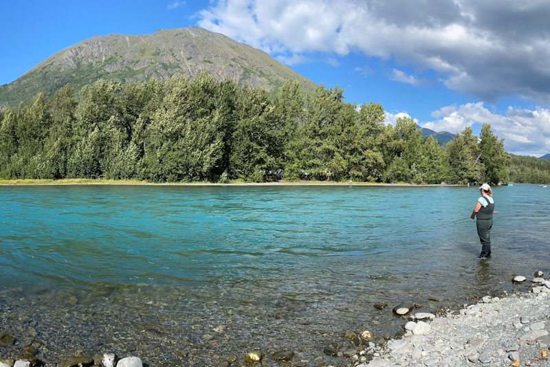Image 5 of 34 in gallery section. Image title is Kenai River Fishing_edited.