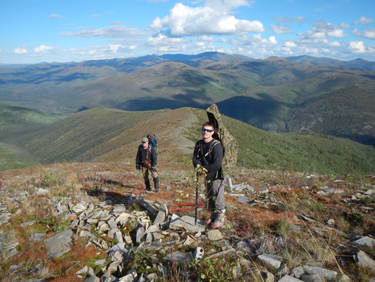 Image 10 of 10 in gallery section. Image title is Surveyors near Mountaintop.