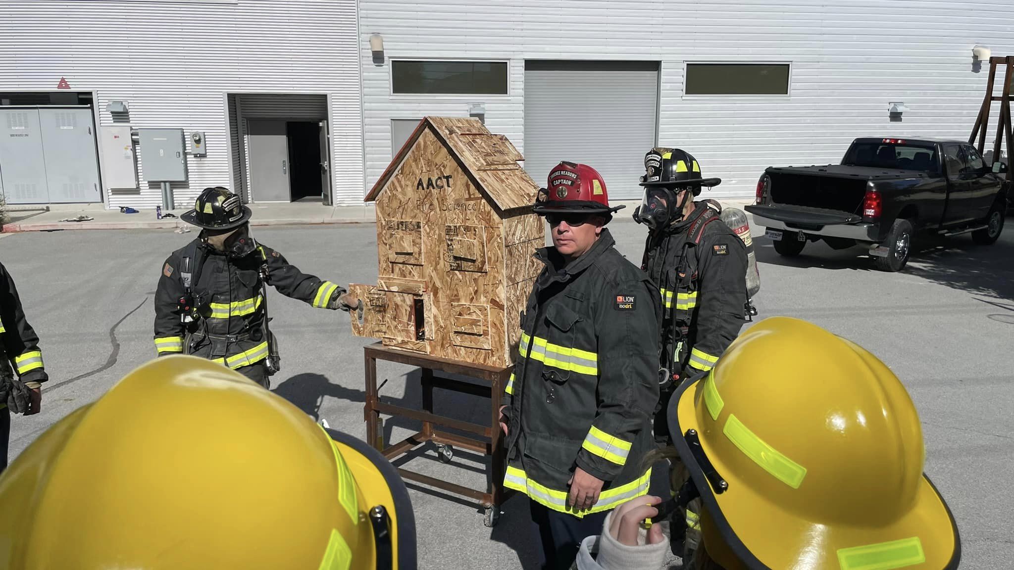 Image 4 of 14 in gallery section. Image title is AACT Fire Program.