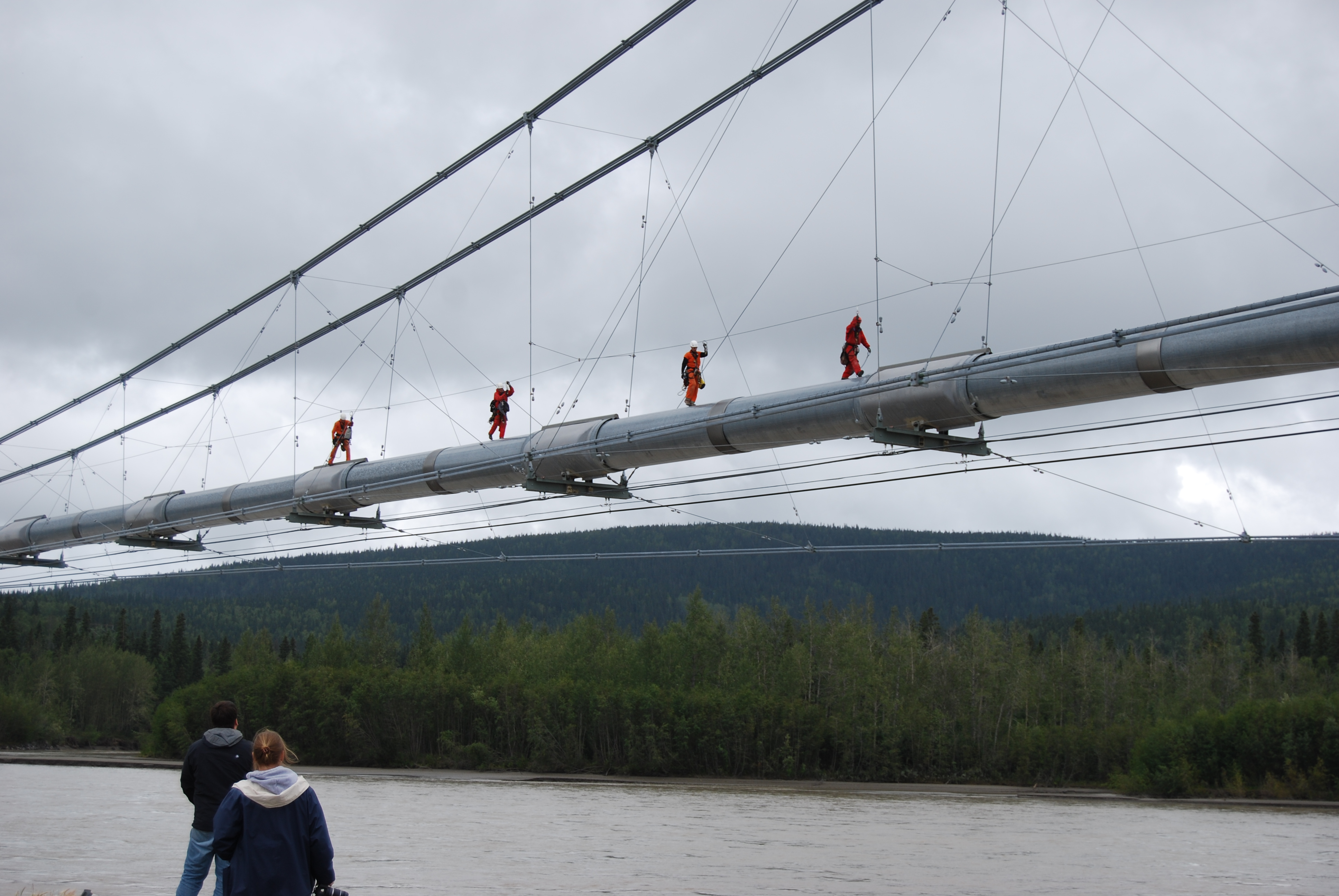 Image 5 of 7 in gallery section. Image title is tanana_bridge_row.