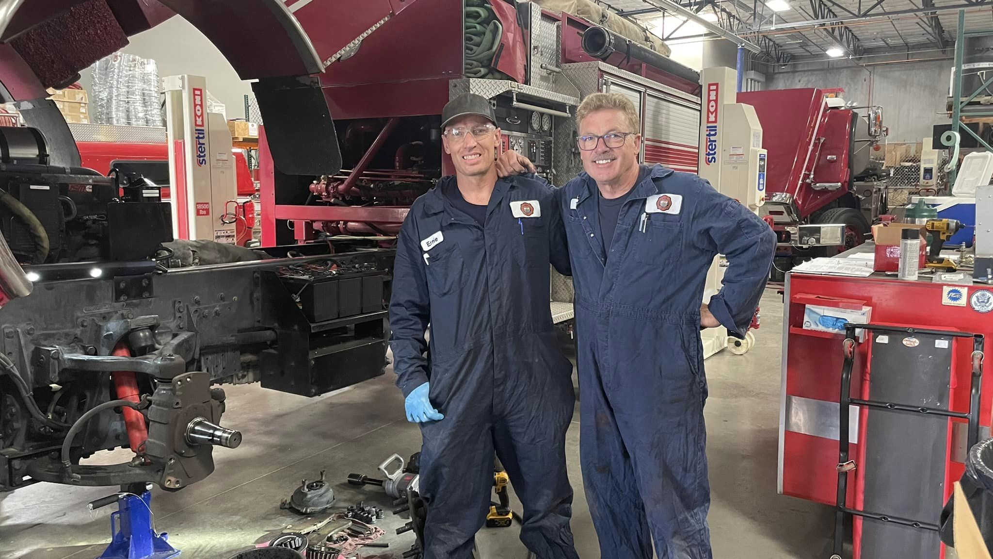 Image 3 of 9 in gallery section. Image title is Fleet Mechanics.