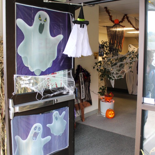 Image 19 of 28 in gallery section. Image title is Halloween Decorating 2025.